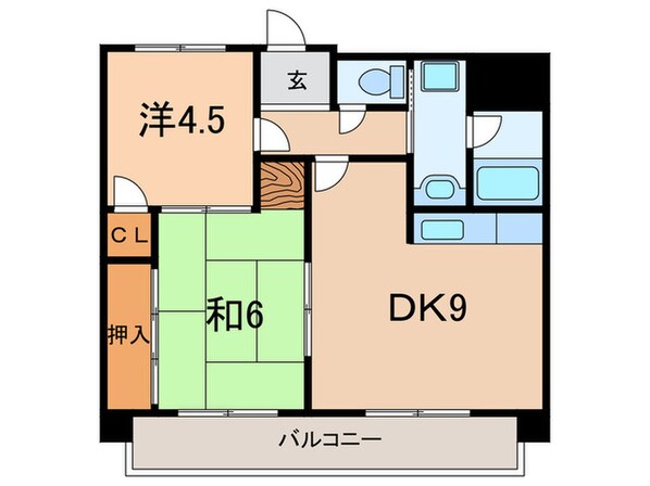 カーサヴェルデプリモの物件間取画像